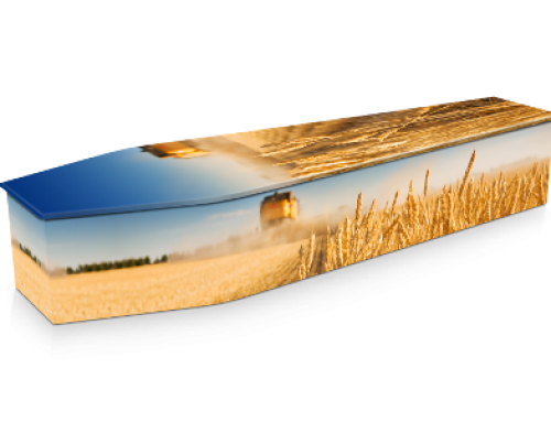 Wheat Harvest Coffin