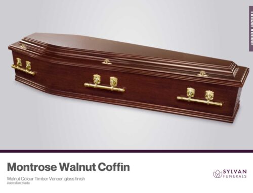 Montrose Walnut Coffin